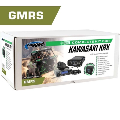 Rugged Radios 45-Watt GMRS Complete UTV Communication Kit - KRX-KIT-GMR45-OTU